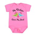 thumbnail image 1 of Inktastic Budgie Parakeet Budgerigar Pet Girls Baby Bodysuit, 1 of 5