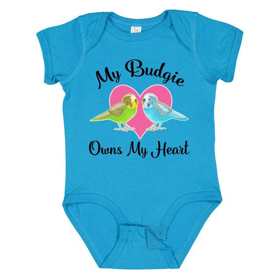 Inktastic Budgie Parakeet Budgerigar Pet Girls Baby Bodysuit