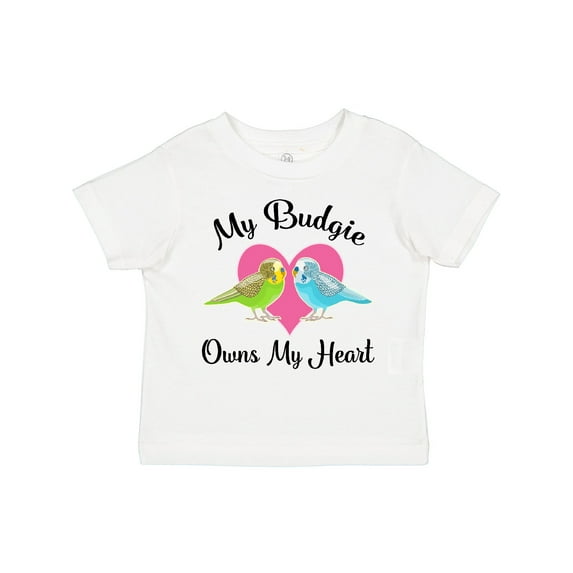 Inktastic Budgie Parakeet Budgerigar Pet Girls Toddler T-Shirt