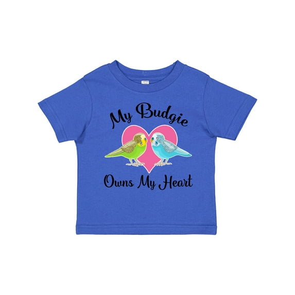 Inktastic Budgie Parakeet Budgerigar Pet Girls Toddler T-Shirt
