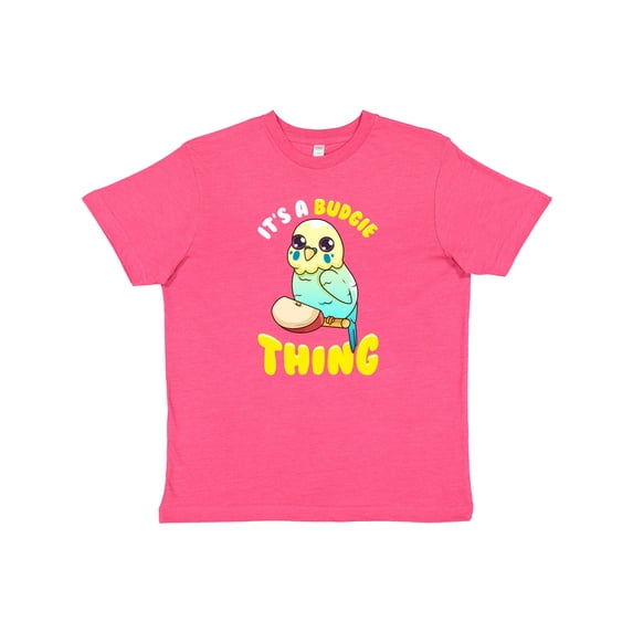 Inktastic Budgie Parakeet Budgerigar Youth T-Shirt
