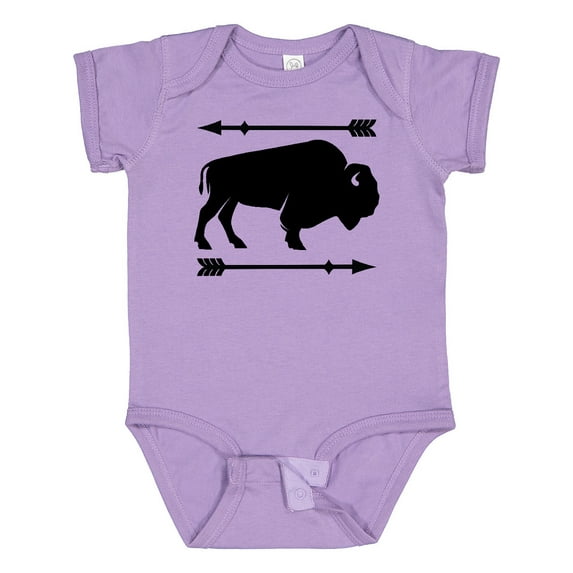 Inktastic Buffalo Cute Animal Western Boys or Girls Baby Bodysuit