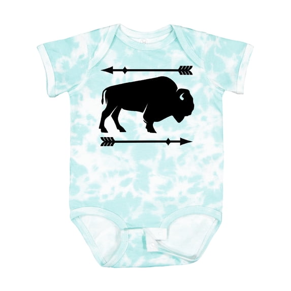 Inktastic Buffalo Cute Animal Western Boys or Girls Baby Bodysuit
