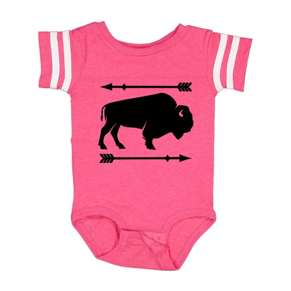 Inktastic Buffalo Cute Animal Western Boys or Girls Baby Bodysuit