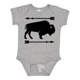 thumbnail image 1 of Inktastic Buffalo Cute Animal Western Boys or Girls Baby Bodysuit, 1 of 5