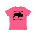 thumbnail image 1 of Inktastic Buffalo Cute Animal Western Youth T-Shirt, 1 of 5