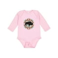 thumbnail image 1 of Inktastic Buffalo Cute Western Pattern Boys or Girls Long Sleeve Baby Bodysuit, 1 of 5