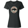 thumbnail image 1 of Inktastic Buffalo Cute Western Pattern Women's T-Shirt, 1 of 5
