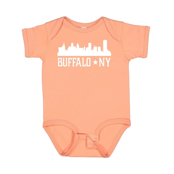 Inktastic Buffalo New York NY Cities Skyline Boys or Girls Baby Bodysuit