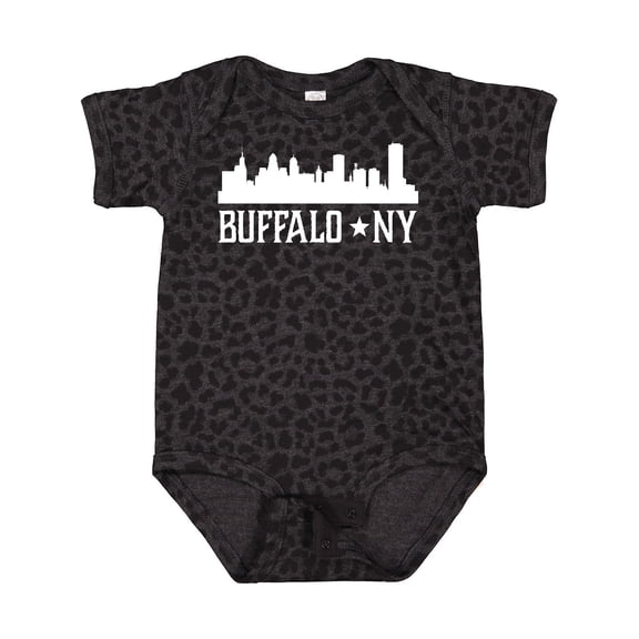 Inktastic Buffalo New York NY Cities Skyline Boys or Girls Baby Bodysuit