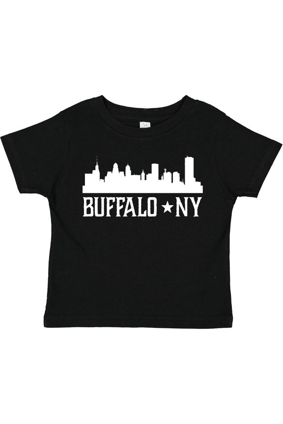 Buffalo New York Ny Cities Skyline Boys or Girls Toddler T-Shirt