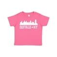thumbnail image 1 of Inktastic Buffalo New York Ny Cities Skyline Boys or Girls Toddler T-Shirt, 1 of 5