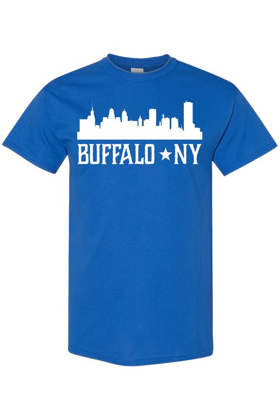 Buffalo New York Ny Cities Skyline T-Shirt
