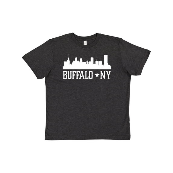 Inktastic Buffalo New York NY Cities Skyline Youth T-Shirt