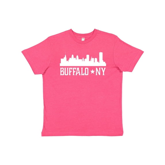 Inktastic Buffalo New York NY Cities Skyline Youth T-Shirt