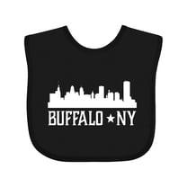 Inktastic Buffalo New York Ny Cities Skyline Boys or Girls Baby Bib
