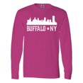 thumbnail image 1 of Inktastic Buffalo New York Ny Cities Skyline Long Sleeve T-Shirt, 1 of 5