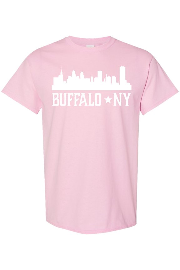 Buffalo New York Ny Cities Skyline T-Shirt