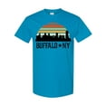thumbnail image 1 of Inktastic Buffalo New York Skyline Retro T-Shirt, 1 of 5