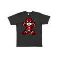 thumbnail image 1 of Inktastic Buffalo Plaid Gingerbread Man T-Shirt, 1 of 5