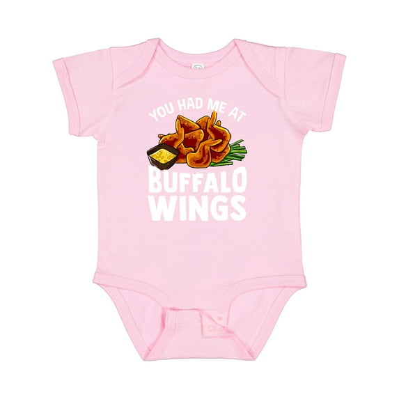 Inktastic Buffalo Wings Game Day Snack Boys or Girls Baby Bodysuit