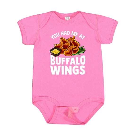 Inktastic Buffalo Wings Game Day Snack Boys or Girls Baby Bodysuit