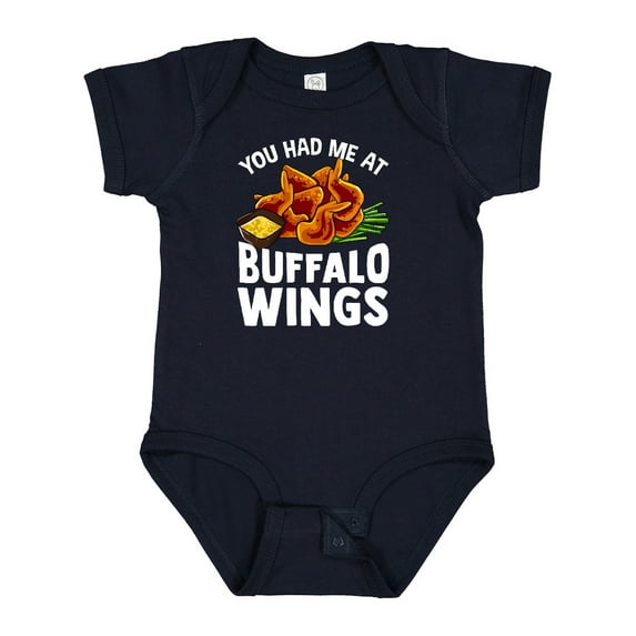Inktastic Buffalo Wings Game Day Snack Boys or Girls Baby Bodysuit