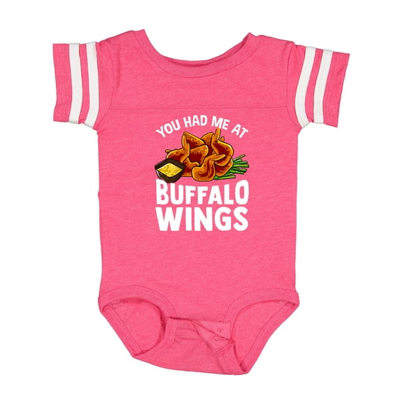 Inktastic Buffalo Wings Game Day Snack Boys or Girls Baby Bodysuit