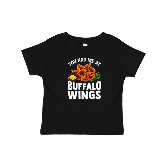 Inktastic Buffalo Wings Game Day Snack Boys or Girls Baby T-Shirt