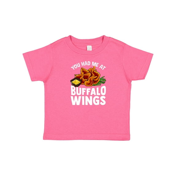 Inktastic Buffalo Wings Game Day Snack Boys or Girls Baby T-Shirt