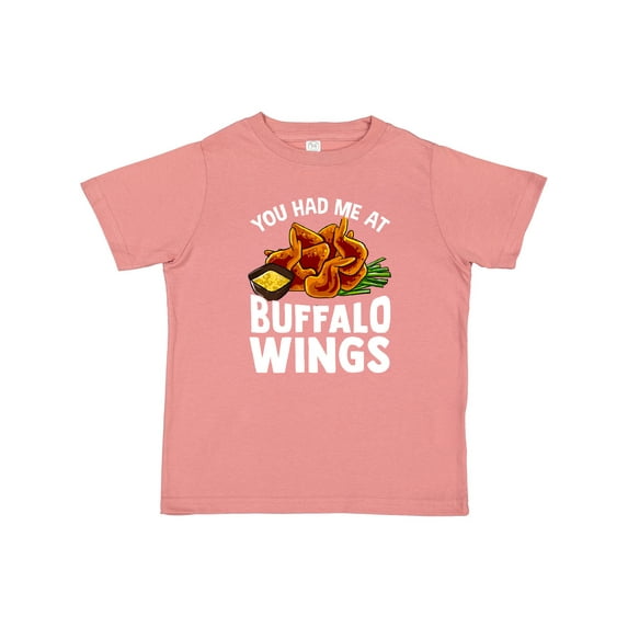 Inktastic Buffalo Wings Game Day Snack Boys or Girls Toddler T-Shirt