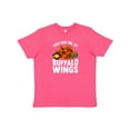 thumbnail image 1 of Inktastic Buffalo Wings Game Day Snack Youth T-Shirt, 1 of 5