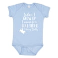 thumbnail image 1 of Inktastic Bull Rider Like Daddy Childs Boys Baby Bodysuit, 1 of 5