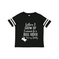 thumbnail image 1 of Inktastic Bull Rider Like Daddy Childs Boys Toddler T-Shirt, 1 of 5