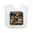 thumbnail image 1 of Inktastic Bull Riding Boys or Girls Baby Bib, 1 of 4