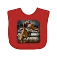 thumbnail image 1 of Inktastic Bull Riding Boys or Girls Baby Bib, 1 of 4