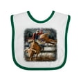 thumbnail image 1 of Inktastic Bull Riding Boys or Girls Baby Bib, 1 of 4