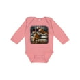 thumbnail image 1 of Inktastic Bull Riding Boys or Girls Long Sleeve Baby Bodysuit, 1 of 5