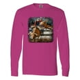 thumbnail image 1 of Inktastic Bull Riding Long Sleeve T-Shirt, 1 of 5