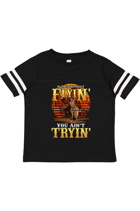 Bull Riding Rodeo Cowboy Boys or Girls Toddler T-Shirt