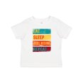 thumbnail image 1 of Inktastic Bull Riding Rodeo Eat Sleep Bull Riding Repeat Boys or Girls Baby T-Shirt, 1 of 5