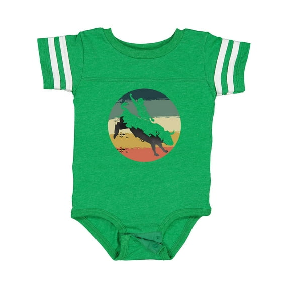 Inktastic Bull Riding Rodeo Rider Boys or Girls Baby Bodysuit
