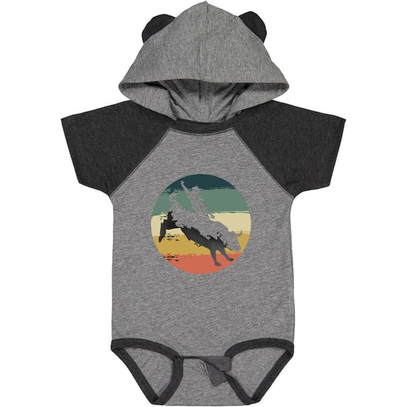 Inktastic Bull Riding Rodeo Rider Boys or Girls Baby Bodysuit