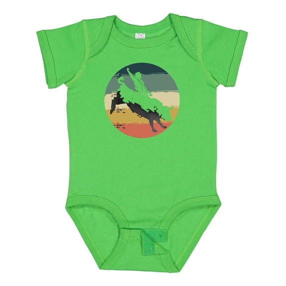 Inktastic Bull Riding Rodeo Rider Boys or Girls Baby Bodysuit