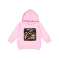 thumbnail image 1 of Inktastic Bull Riding Toddler Hoodie, 1 of 4
