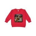 thumbnail image 1 of Inktastic Bull Riding Toddler Sweatshirt, 1 of 4