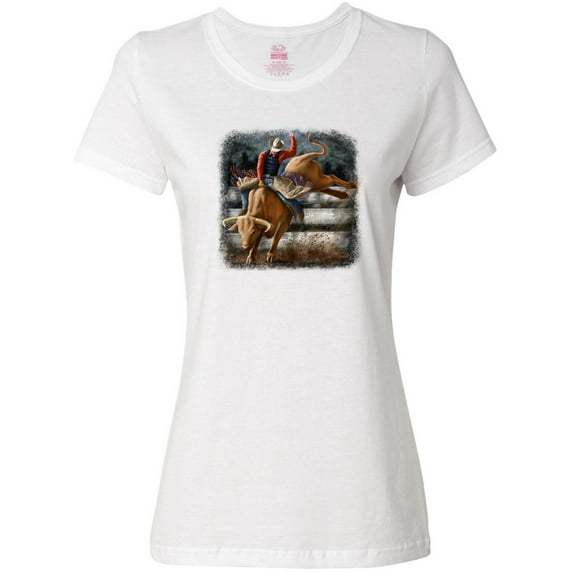 Inktastic Bull Riding Women's T-Shirt