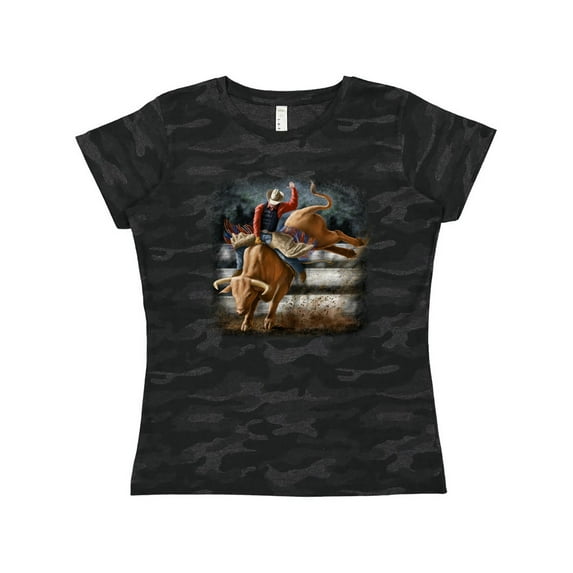 Inktastic Bull Riding Women's T-Shirt
