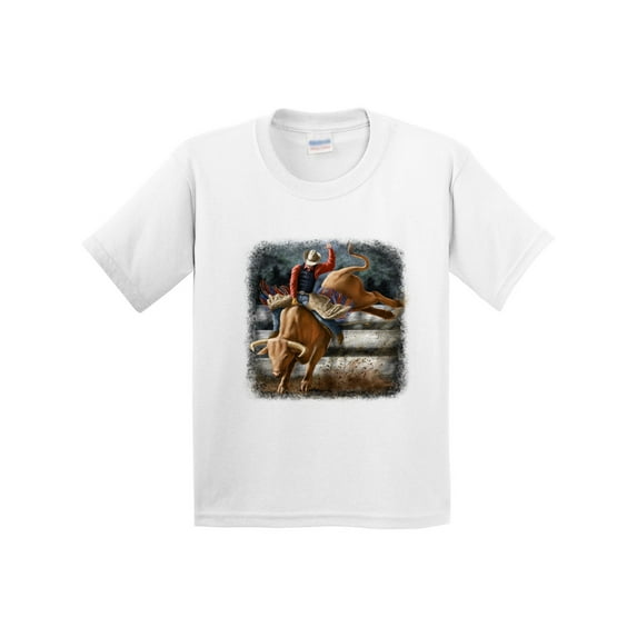 Inktastic Bull Riding Youth T-Shirt