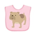 thumbnail image 1 of Inktastic Bulldog Boys or Girls Baby Bib, 1 of 4